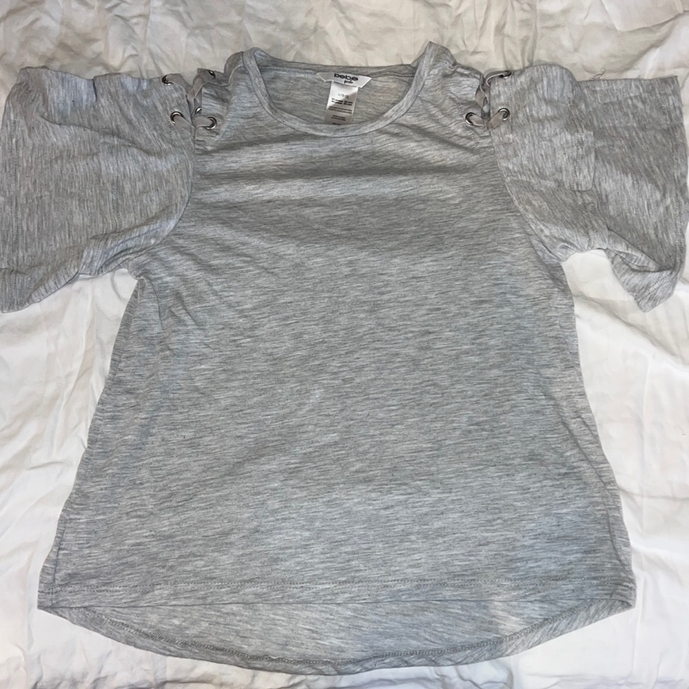 Bebe Grey top